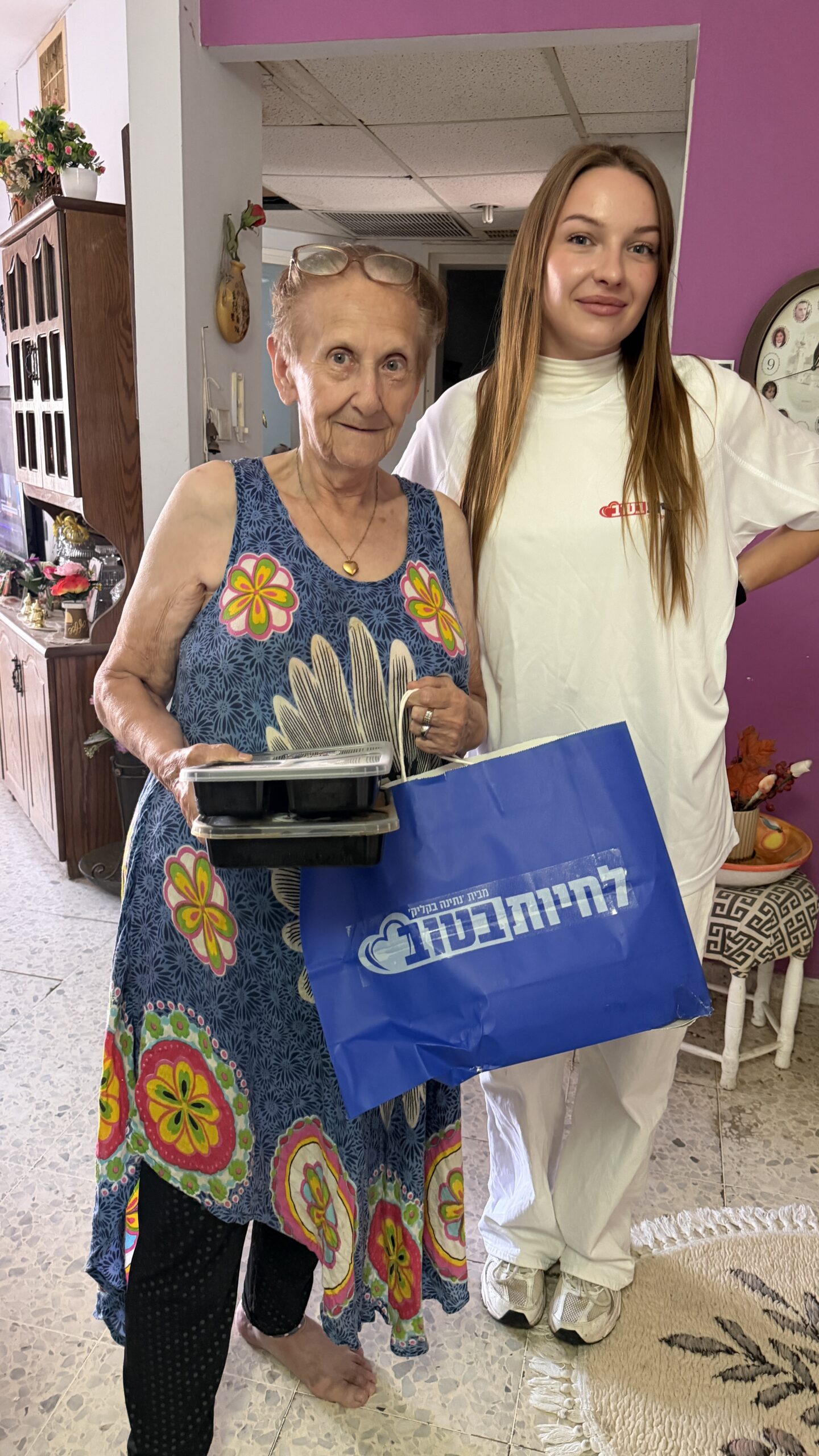 ל', ניצולת שואה, בת 96